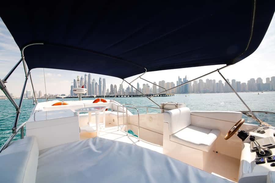 Dubai: Atlantis and Burj Al Arab Cruise on Luxury Yacht - Leaving Dubai Marina and Jumeirah Beach Residence