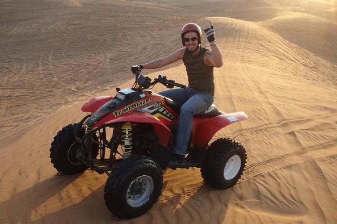 Dubai: ATV Ride and Desert Safari Drive (Morning Adventure) - Camel Ride and Sand Boarding at OffRoad-Zone
