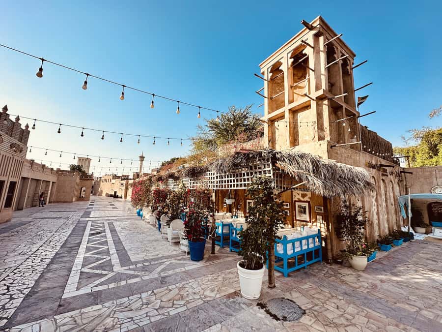 Dubai: Authentic Old Town, Souks, Tastings & Abra Boat Tour - Entering the spice souk with a shopping plan