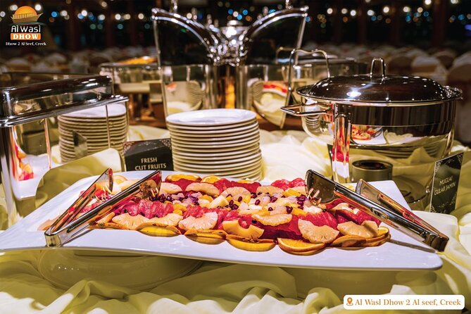 Dubai Best Dhow Cruise Dinner Buffet (Multi Cusine) - Buffet dinner covers several cuisines, with mixed results