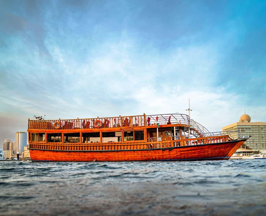 Dubai: Big Bus Hop-On Hop-Off Tour & Optional Dhow Cruise - The red route, from old Dubai to Burj Khalifa