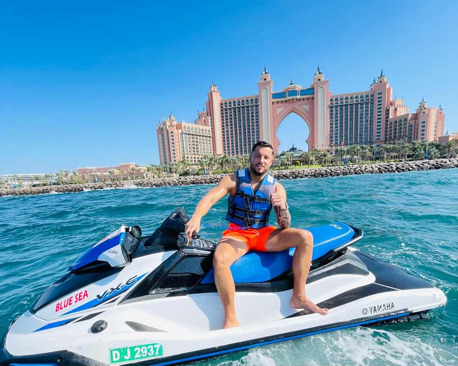 Dubai: Burj Al Arab and Atlantis Jet Ski Tour - Dubai’s skyline, seen at speed