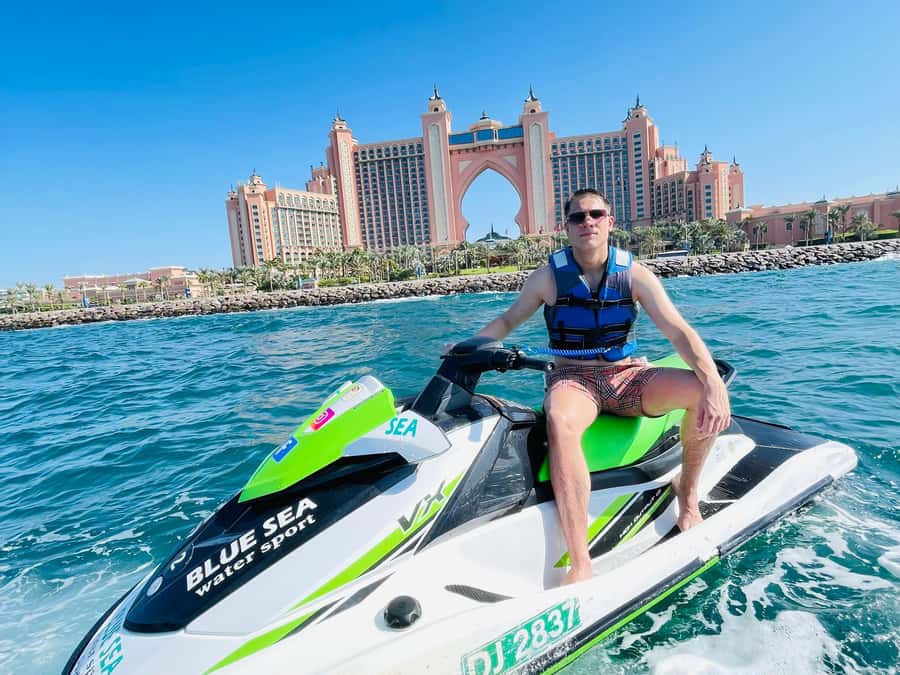 Dubai: Burj Al Arab and Atlantis Jet Ski Tour - What the ride feels like
