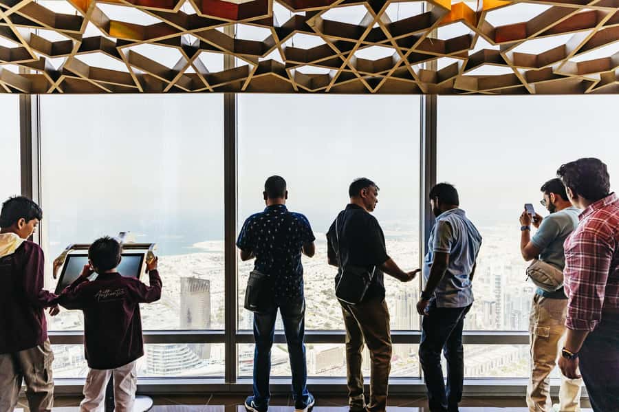 Dubai: Burj Khalifa Sky Level 148, 124, & 125 Entry Ticket - The SKY Lounge and the fast elevator route