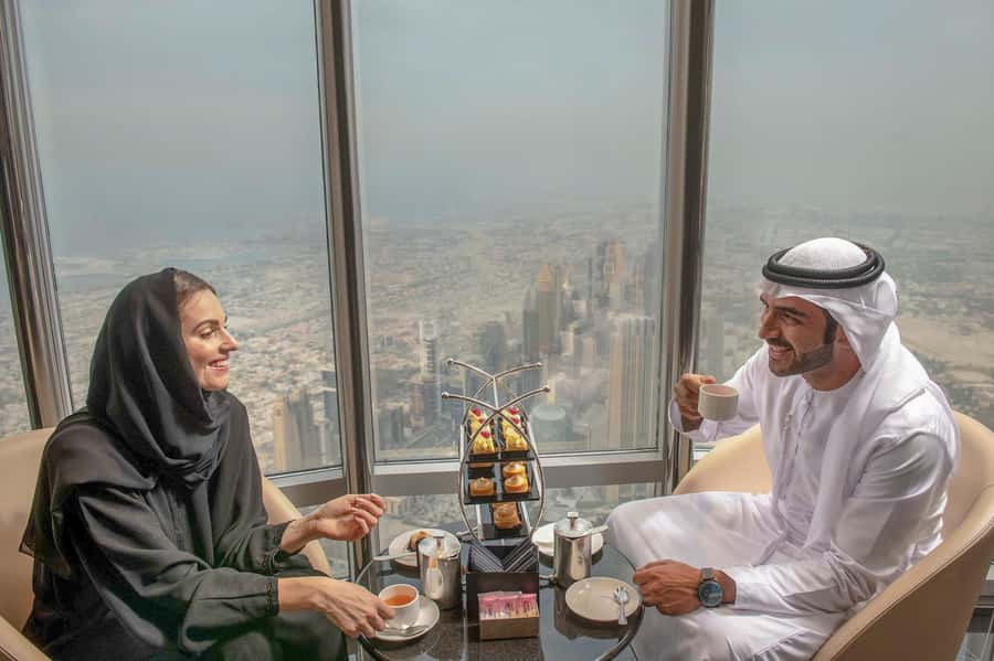 Dubai: Burj Khalifa VIP Experience Level 152 Lounge Access - The level 154 outdoor terrace