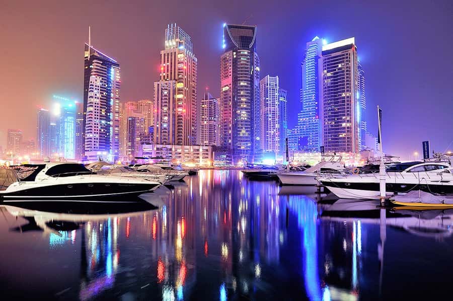 Dubai by Night City Tour with Fountain Show - Starting at Souk Madinat Jumeirah