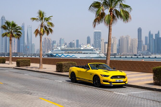 Dubai Cabrio Tour: Guided Tour of Top Sights in a Convertible Car - Burj Khalifa and the Dubai Fountain