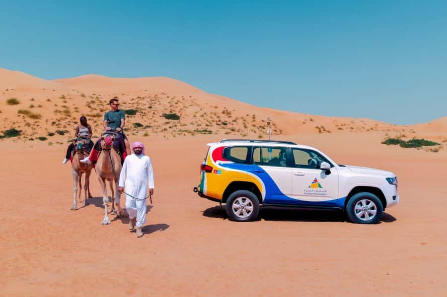 Dubai: Camel Safari, Wildlife & Lakeside Breakfast - The shared drive and what it means for your morning