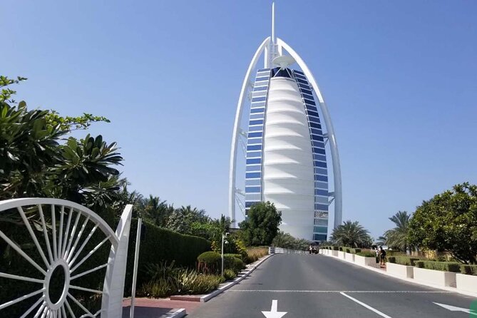Dubai City Tour - Palm Jumeirah is seen from the road