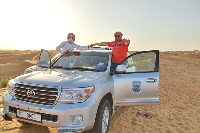 Dubai City tour and Desert Safari Combo with free Arabic scarf - Dubai Marina and the long road between districts