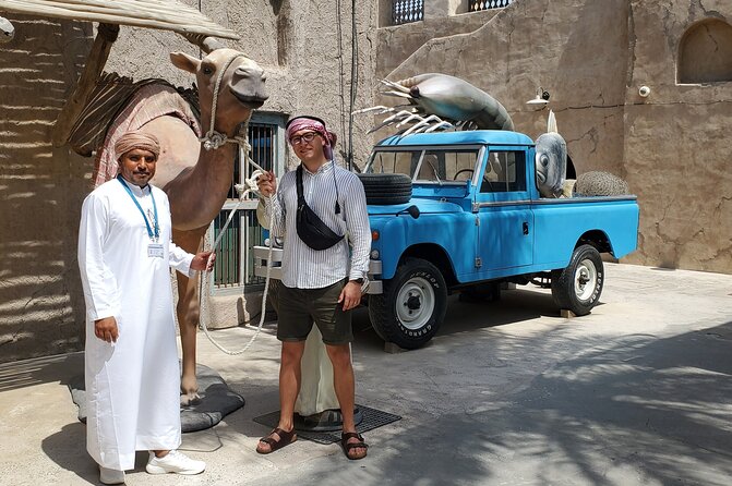 Dubai City Tour of Souks, Boat, Blue Mosque, Frame & Burj Khalifa - Souk Madinat Jumeirah and Palm Jumeirah
