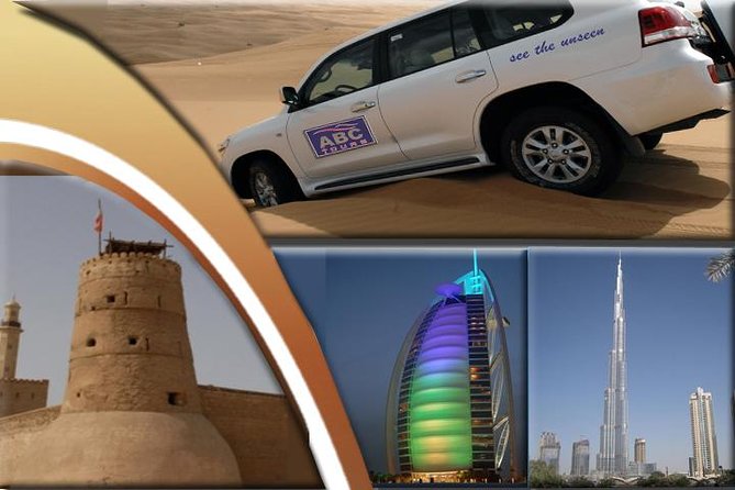 Dubai City Tour (Old & New) Desert Safari, BBQ, Camel Ride, Shows - Key points at a glance