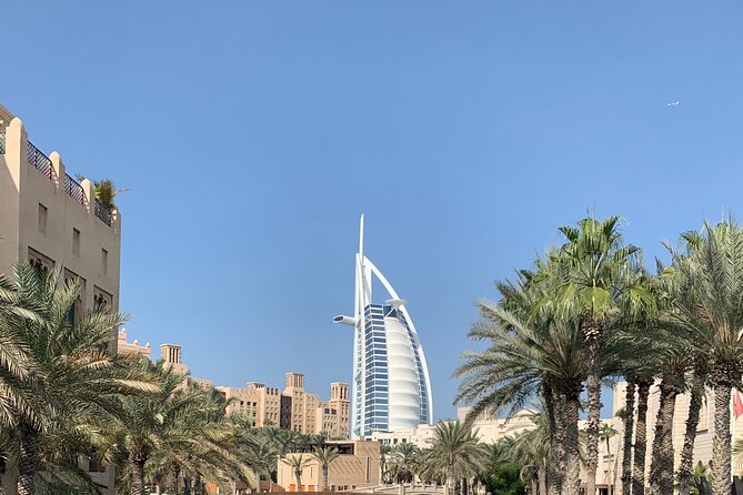 Dubai City Tour Private Souks Modern Dubai - Burj Al Arab: a ten-minute postcard stop