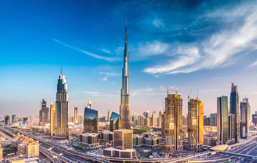 Dubai: City Tour with Burj Khalifa and Underwater Zoo Ticket - Dubai Marina and Palm Jumeirah set the modern tone