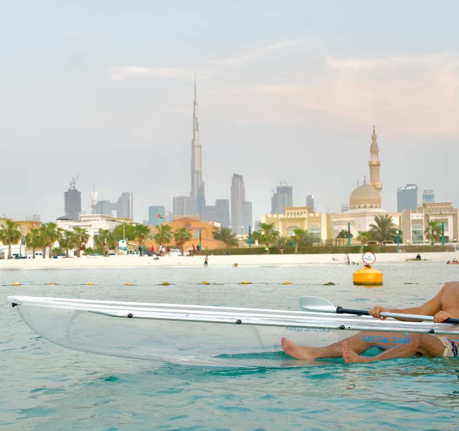 Dubai: Clear Kayaking Experience with Burj Khalifa View - Who should book this experience?