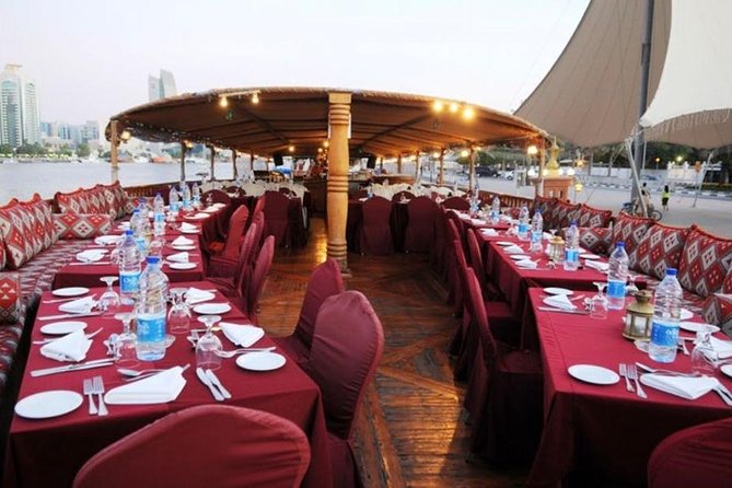 Dubai Creek Cruise Dinner with Transfer - The dhow, the decks, and the view