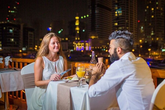 Dubai Creek Dhow Dinner Cruise - BBQ dinner with vegetarian choices
