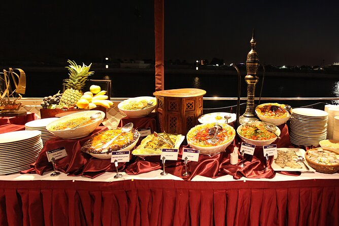 Dubai Creek Dhow Dinner Cruise - The creek views and missing landmark commentary