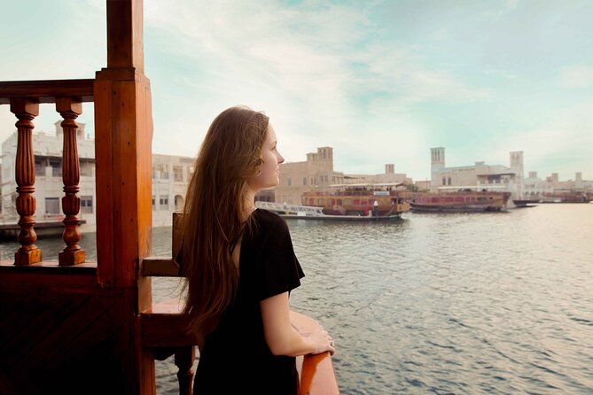 Dubai Creek Dhow Sightseeing Cruise - Shindaga Peninsula and Dubai Heritage Village