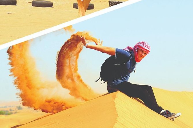 Dubai Desert 4x4 Dune Bashing, Sandboarding, Camel Riding, Dinner - Crossing the Dunes by 4x4