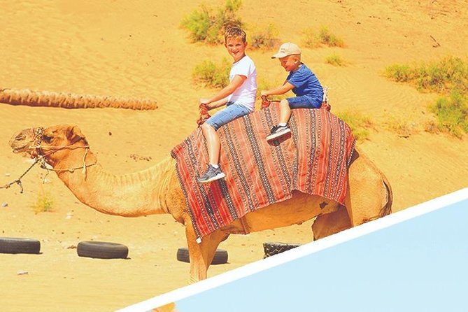 Dubai Desert 4x4 Dune Bashing, Sandboarding, Camel Riding, Dinner - Sandboarding on Dubai’s Tall Dunes