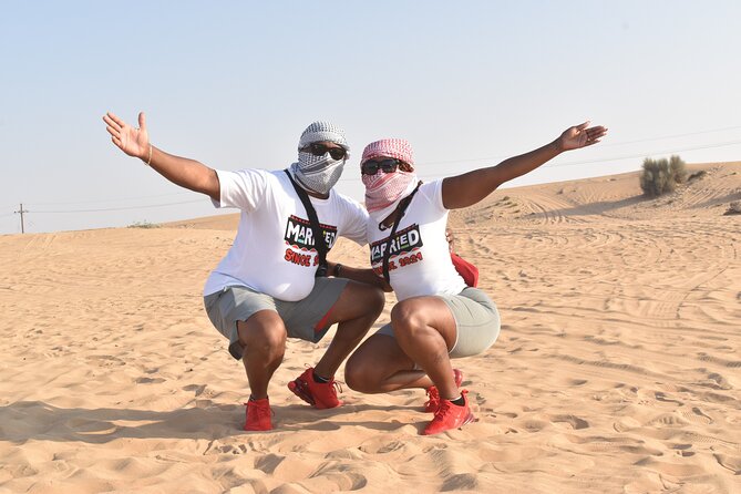 Dubai Desert 4x4 Dune Bashing, Self-Ride 30min ATV Quad, Camel Ride,Shows,Dinner - 4x4 dune bashing across the sand