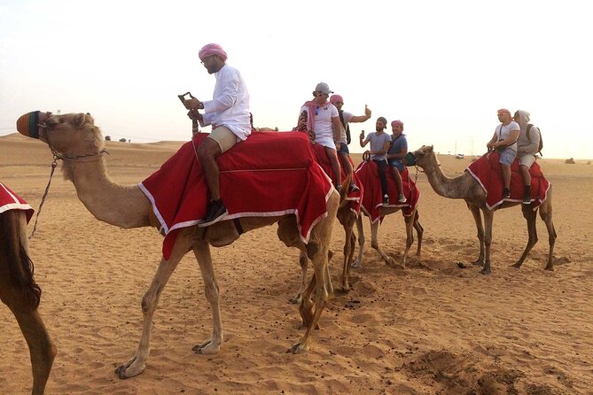 Dubai: Desert Camel Ride with Live Shows & BBQ Buffet Dinner - Tanura, belly dancing, and the fire show