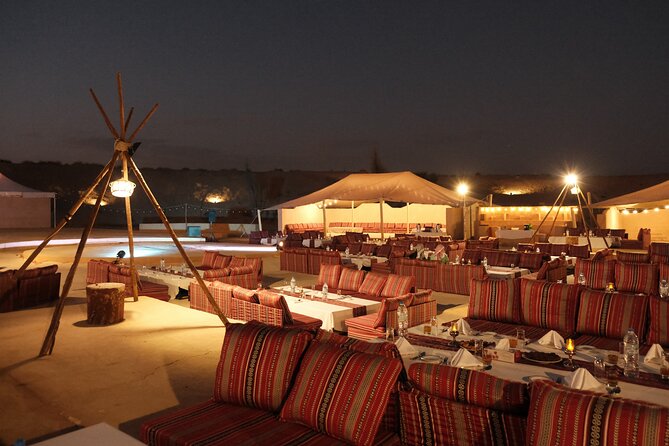 Dubai Desert Camp Dinner with BBQ, Dinner, Camel Ride & Shows - Practical ways to improve the evening