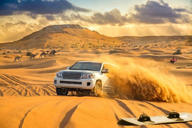 Dubai Desert Discovery: Red Dunes Safari, Sandboard & Camel Ride - Red Dunes, Big Views, and a Four-Hour Schedule