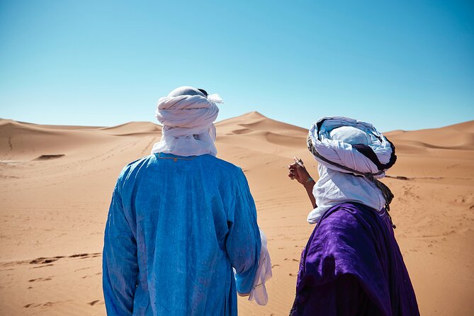Dubai Desert Escape: Red Dunes Safari, Falcon, Camel & BBQ Dinner - The Bedouin-style camp after sunset