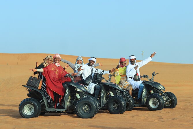 Dubai Desert Escape: Red Dunes Safari, Falcon, Camel & BBQ Dinner - The 4WD ride across the red dunes