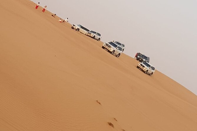 Dubai Desert Safari 4x4 Dune Bashing with Camel Riding - 4x4 dune bashing across Lahbab