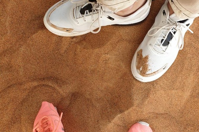 Dubai: Desert Safari 4x4 Dune with Camel Riding and Sandboarding - The first stop and the optional-activity pause