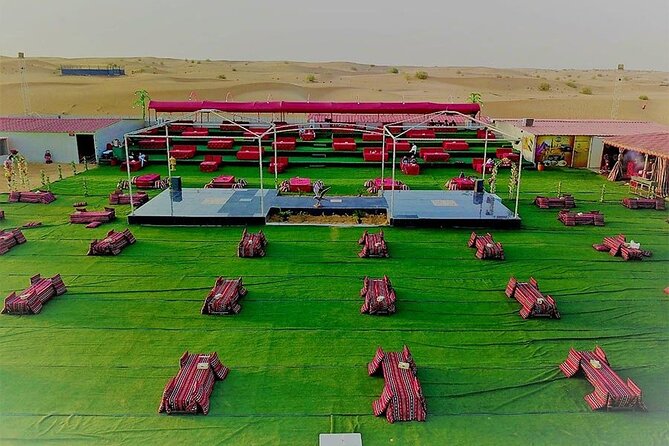 Dubai: Desert Safari 4x4 Dune with Camel Riding and Sandboarding - Shows under the stars