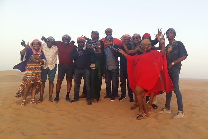 Dubai Desert Safari Adventure, 60mins ATV, Camel Ride, Shows, BBQ - Sunset, sandboarding, and the short camel ride