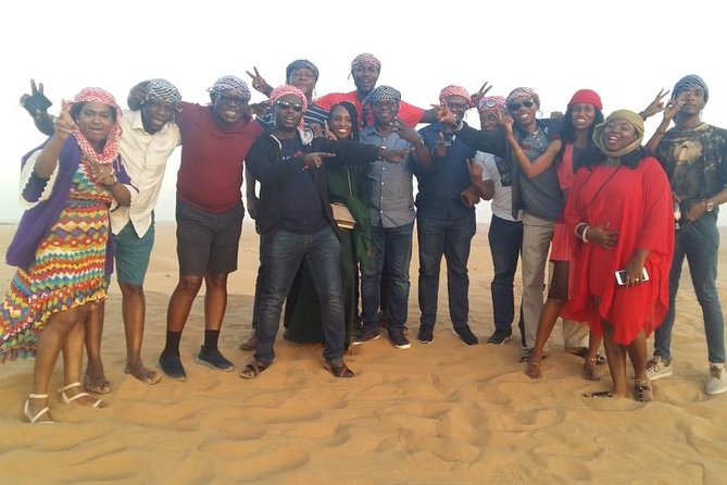 Dubai Desert Safari Adventure, 60mins ATV, Camel Ride, Shows, BBQ - Henna, Arabic dress, and camp photos