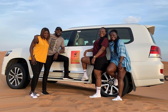 Dubai Desert Safari Adventure, Camel Ride, Sand surf, BBQ Dinner - The 4x4 dune-bashing session is the main thrill