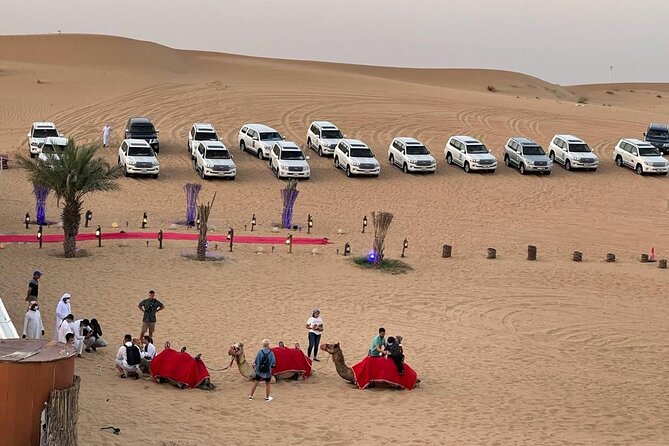 Dubai Desert Safari Adventure with Premium BBQ Dinner - Three live shows after dinner