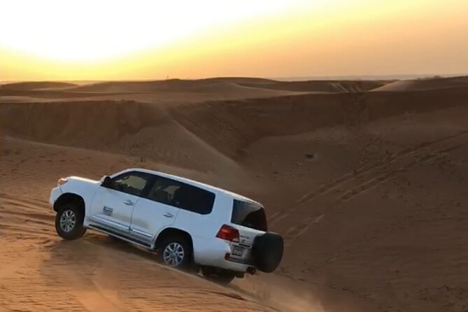 Dubai Desert Safari Adventure with Premium BBQ Dinner - The 4x4 ride across the dunes