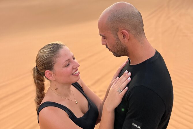 Dubai Desert Safari, BBQ, Live Shows, Camel, Sandboard (7-Hours) - Fire, Tanura, and belly-dancing performances