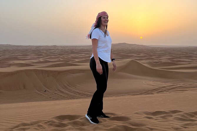 Dubai Desert Safari & Buffet Dinner and Camel ride with PRIVATE CAR - Al Aweer and the red-sand desert drive