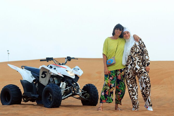 Dubai Desert Safari Camel Ride Sand Boarding BBQ Dinner - The 30-minute 4x4 dune ride