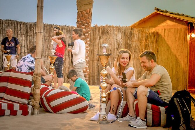 Dubai Desert Safari Dune Bashing, Camel Ride, Sand Boarding, BBQ Dinner. - Sandboarding offers a simple second thrill
