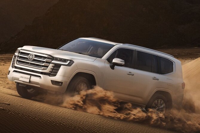 Dubai Desert Safari Dune Bashing, Camel Ride, Sand Boarding, BBQ Dinner. - The camel ride is traditional but short