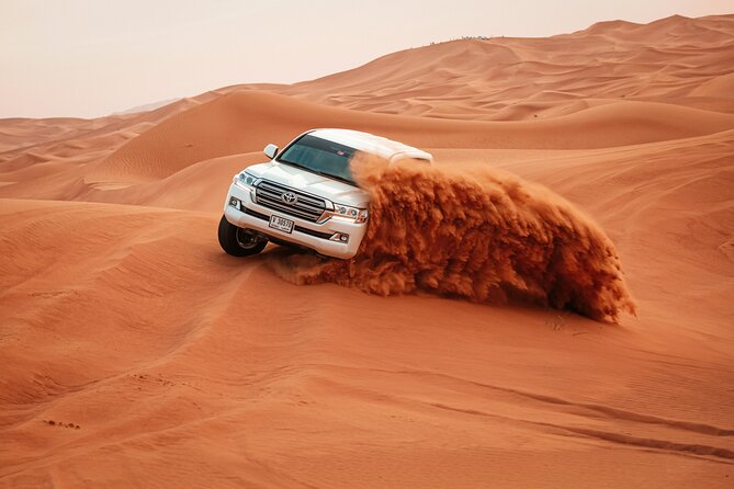 Dubai Desert Safari, Dune Bashing, Camel Ride, Sandboarding & BBQ - Key points to know before booking