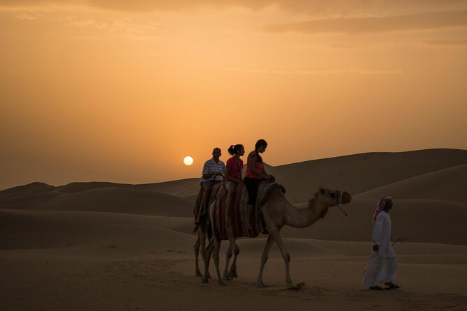 Dubai Desert Safari, Dune Bashing, Camel Ride, Sandboarding & BBQ - Lahbab’s red dunes and the dune-bashing highlight