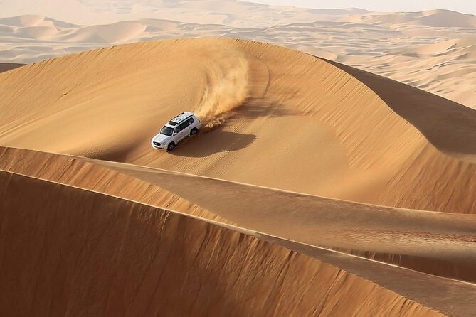 Dubai Desert Safari- Experience The Thrill in The Desert - Leaving Dubai for the red dunes of Lahbab