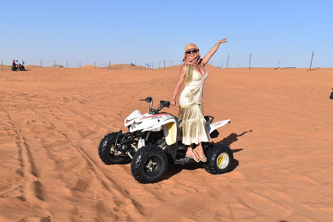 Dubai: Desert Safari, Quad bike and Sand boarding with BBQ Dinner - Why Lehbab’s Red Dunes are the main event