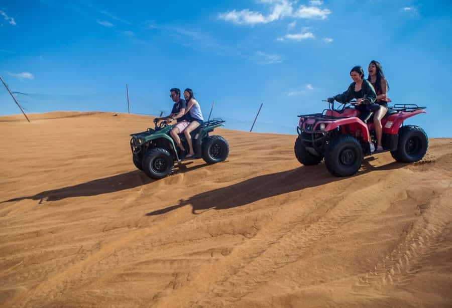 Dubai: Desert Safari, Quad Bike, Camel Ride and Sandboarding - Guide quality can shape the whole day