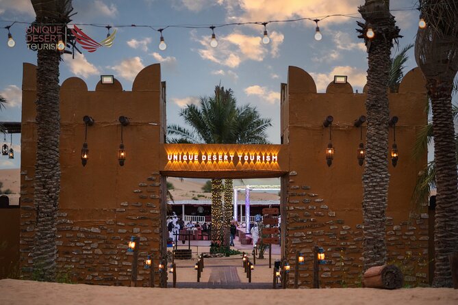 Dubai Desert Safari Standard Package - What is not included matters